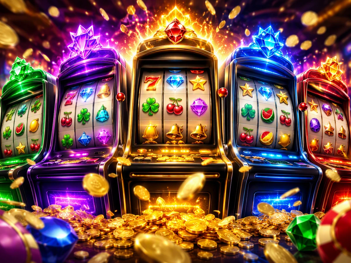 Tampilan visual permainan reel di KINGSLOT