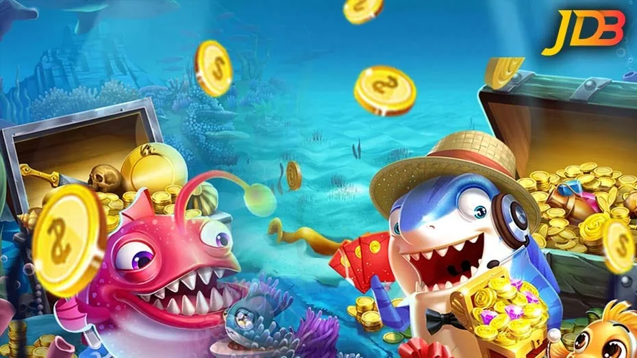 Visual dunia bawah laut untuk permainan tembak ikan KINGSLOT